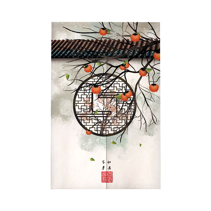 Chinese Good Luck Symbol Door  - огляд і ціна Noren Curtain Doorway