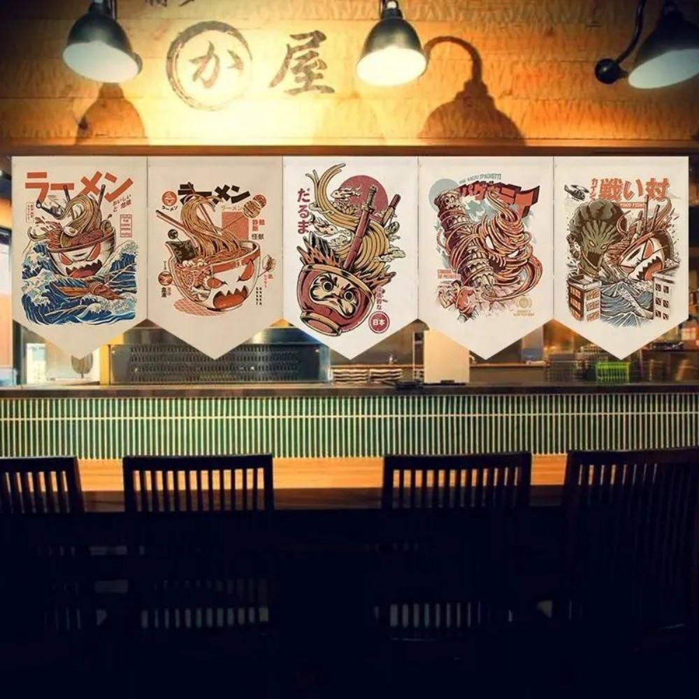 VIKAMA Japanese Style Noren Cu - огляд і ціна Noren Curtain Doorway