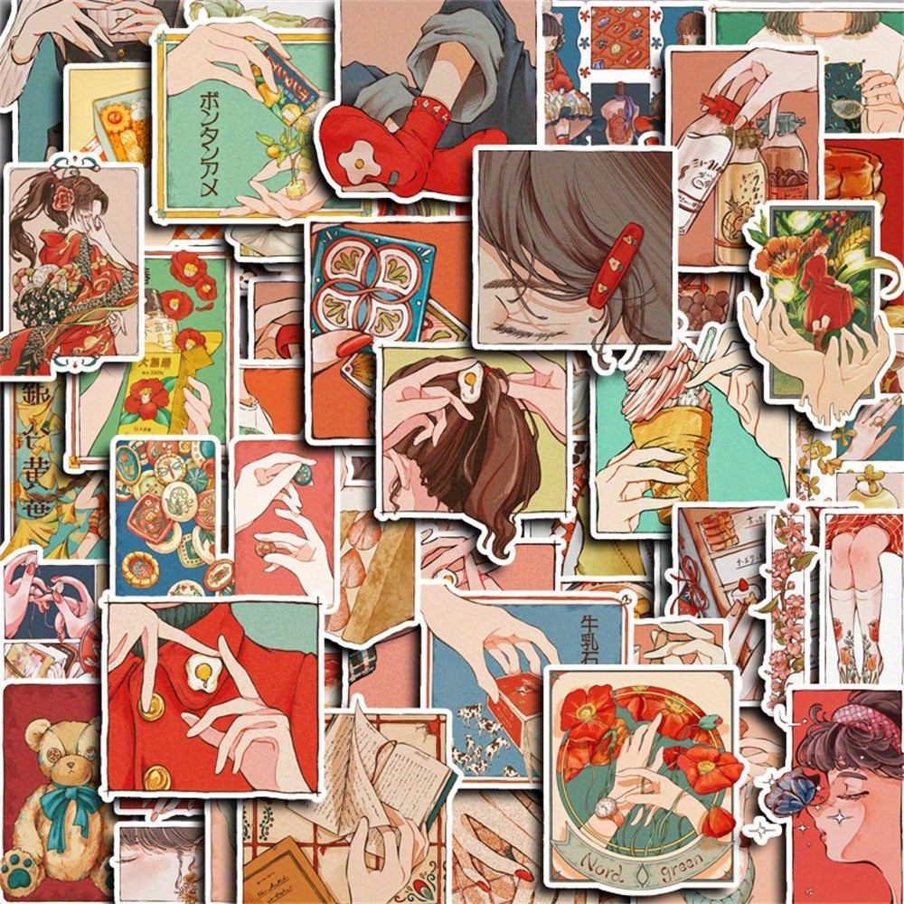 50Pcs Japanese Traditional Vin - огляд і ціна Japanese Lifestyle Anime